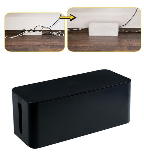 POJEMNIK KABLE YELLOW ONE CZARNY YL-PK320C