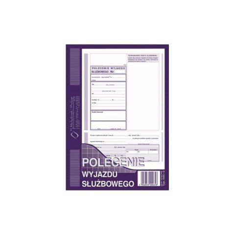 PWS Polecenie wyjazdu służbowego Michalczyk i Prokop A5