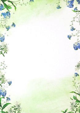 Papier ozdobny GALERIA PAPIERU A4/30 100g arkusz barwny NIEZAPOMINAJKI 234610