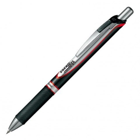Pióro kulkowe EnerGel Document Pen 0,7 mm czerwone
