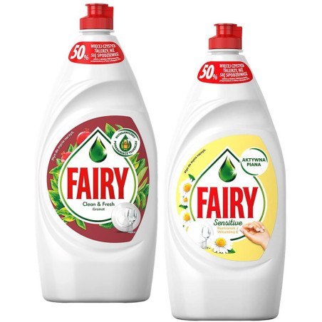 Płyn do naczyń FAIRY 900 ml GRANAT