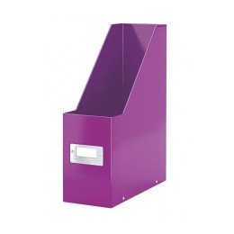Pojemnik na czasopisma LEITZ WOW CLICK&STORE FIOLETOWY 103x330x253mm 60470062