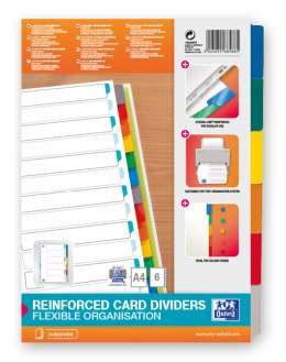 Przekładka ELBA/BANTEX A4 MYLAR kartonowe 6 stron 100204976