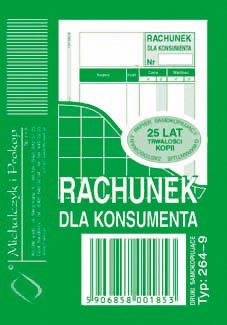 Rachunek dla konsumenta A7 wielo. Michalczyk i Prokop