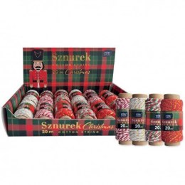 SZNUREK INTERDRUK 20m CHRISTMAS EAN : 5902277354198