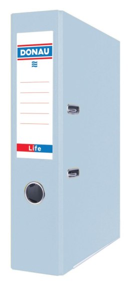 Segregator DONAU A4/75mm LIFE lakierowany NIEBIESKI PASTEL 3966001PL-10