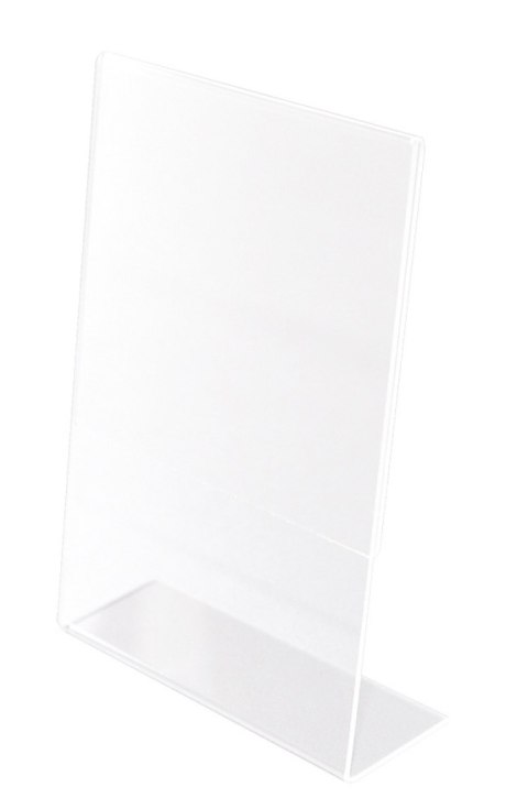 Stojak Q-CONNECT A-5 na ulotki PLEXI 15x21cm PIONOWY KF18033 EAN : 5705831180338