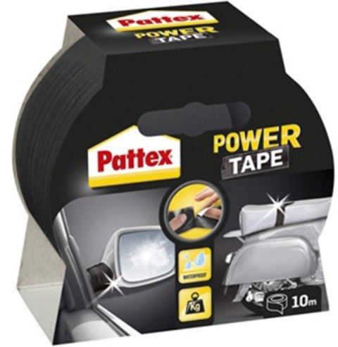 Taśma PATTEX Power Tape CZARNA 48mm x 10m 1677378 naprawcza EAN : 9000100773423