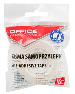 Taśma samop. OFFICE PRODUCTS 19mm x 33m krystaliczna 18221921-90