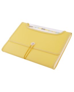 Teczka D.RECT A4 z 12 przegródkami /przekładkami/ 5590 110403 ŻÓŁTA