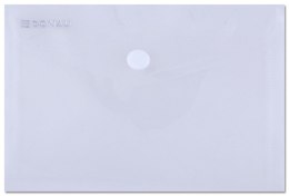 Teczka DONAU A6 PP 115x150x0,8mm na zatrzask przezroczysta 8549001PL-00