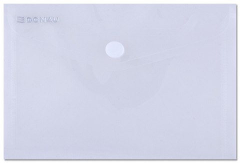 Teczka DONAU A6 PP 115x150x0,8mm na zatrzask przezroczysta 8549001PL-00