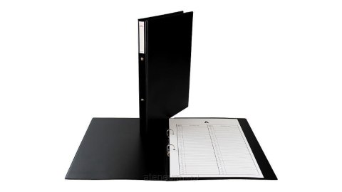 Teczka na akta osobowe BIURFOL A4/2R/3cm CZARNA TD-11-03