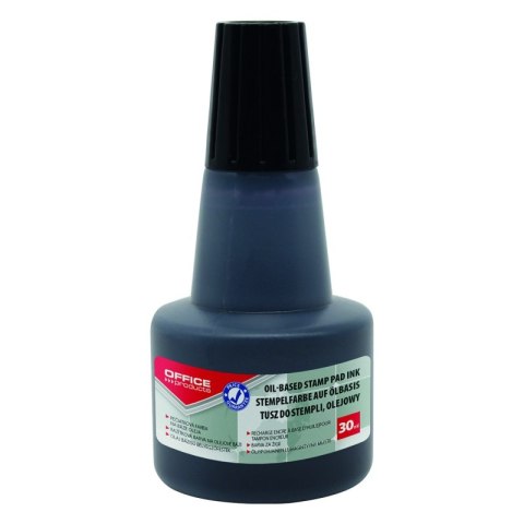 Tusz olejowy do pieczątek metalowych OFFICE PRODUCTS, 30ml, czarny 18143511-05 EAN : 5901503623053