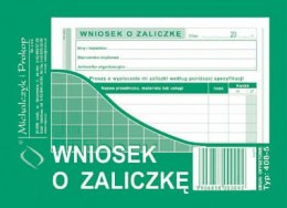 W Wniosek o zaliczkę Michalczyk i Prokop