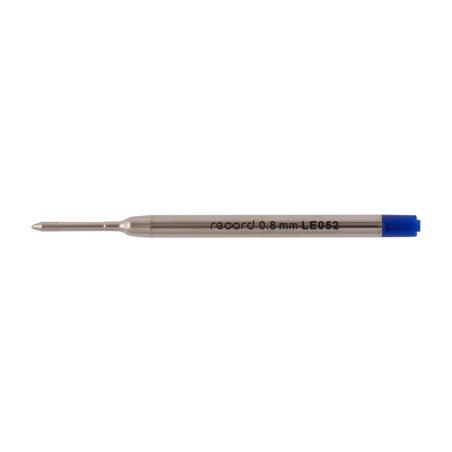 Wkład do długopisu RECORD metalowy 95mm typ ZENITH NIEBIESKI 0,8mm LE-052 nr 218026 /D.RECT/
