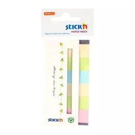 Zakładka indeksująca STICK 45x15mm 6 kolorów NEON ECO 180k nr 21597