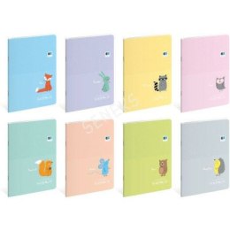 Zeszyt INTERDRUK A5/32k kratka 90g BB KIDS PASTEL EAN : 5902277261298